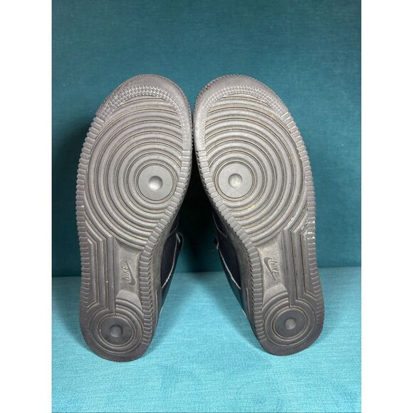 Nike Air Force 1 ’07 LV8 Overbranding Black White Tour Yellow Men’s Size 12 AJ77 main image 4